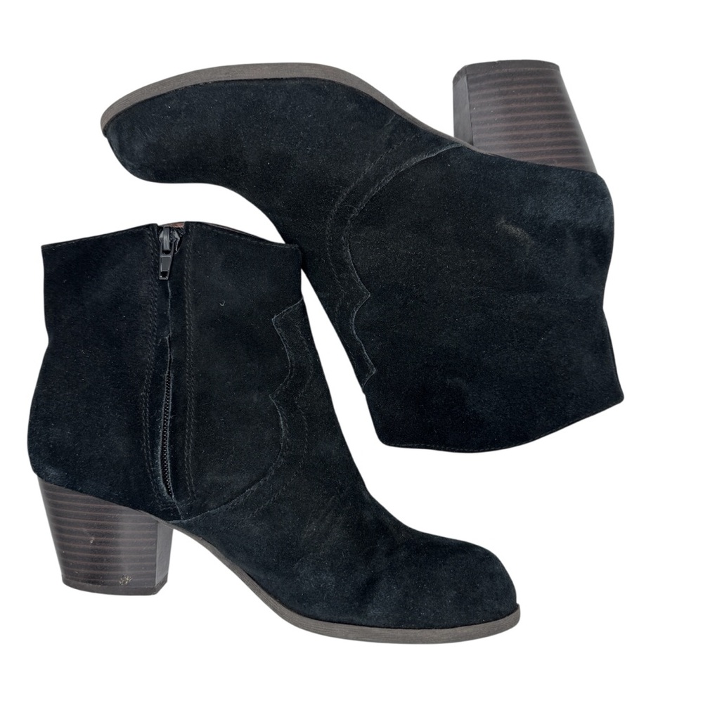 Lucky Brand Black Ankle Booties